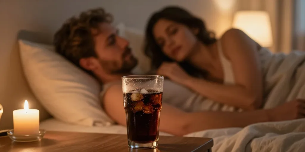 petit cola avant de faire l'amour