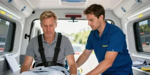 peut on accompagner une personne en ambulance